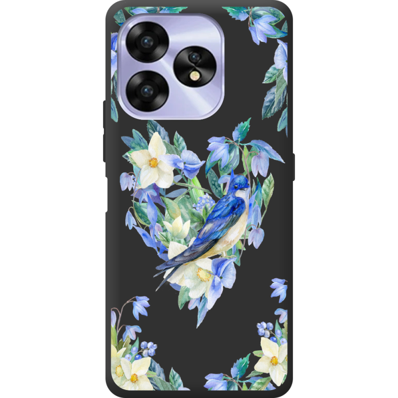 Прозрачный чехол BoxFace Umidigi A15 Spring Bird