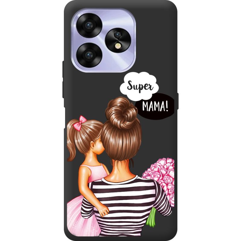 Прозрачный чехол BoxFace Umidigi A15 Super Mama and Daughter