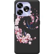 Чехол со стразами Umidigi A15 Swallows and Bloom