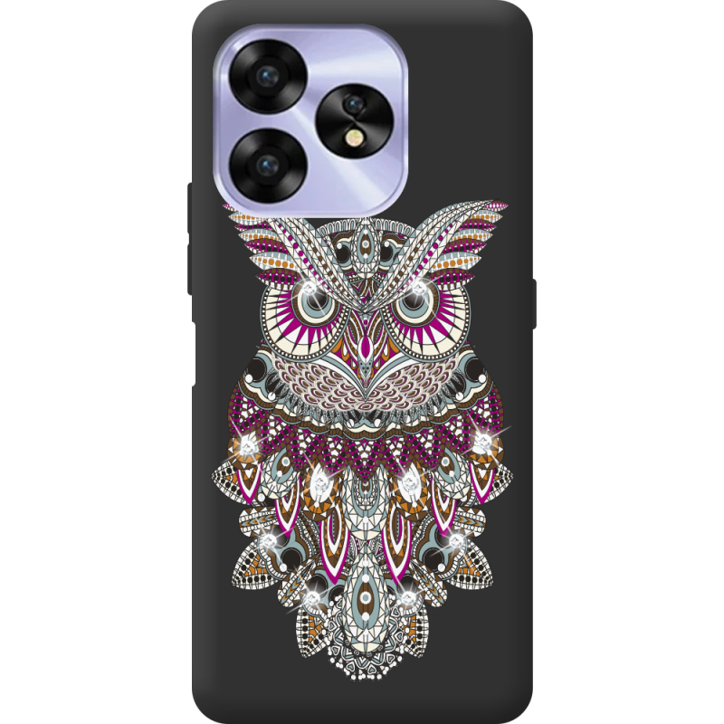 Чехол со стразами Umidigi A15 Owl