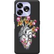 Чехол со стразами Umidigi A15 Heart