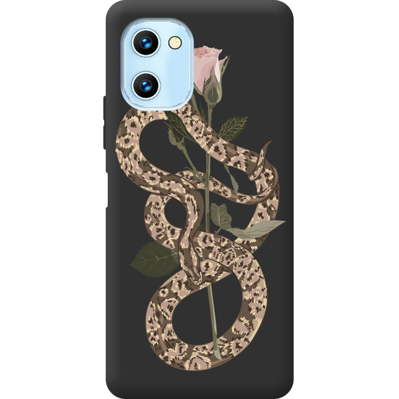 Прозрачный чехол BoxFace Umidigi C1 Max Glamor Snake