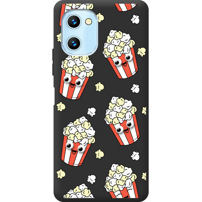 Прозрачный чехол BoxFace Umidigi C1 Max с 3D-глазками Popcorn