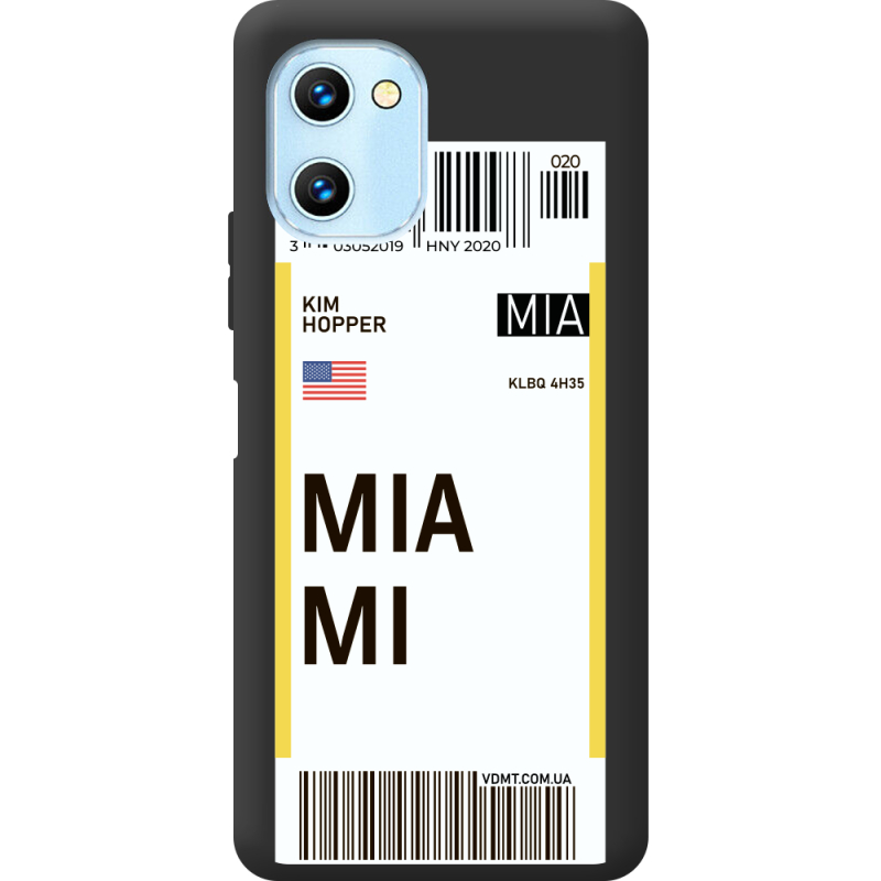 Прозрачный чехол BoxFace Umidigi C1 Max Ticket Miami