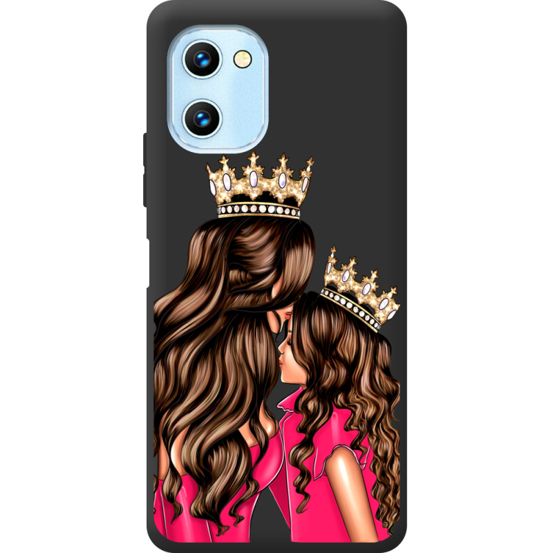 Прозрачный чехол BoxFace Umidigi C1 Max Queen and Princess