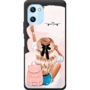 Прозрачный чехол BoxFace Umidigi C1 Max Travel Girl