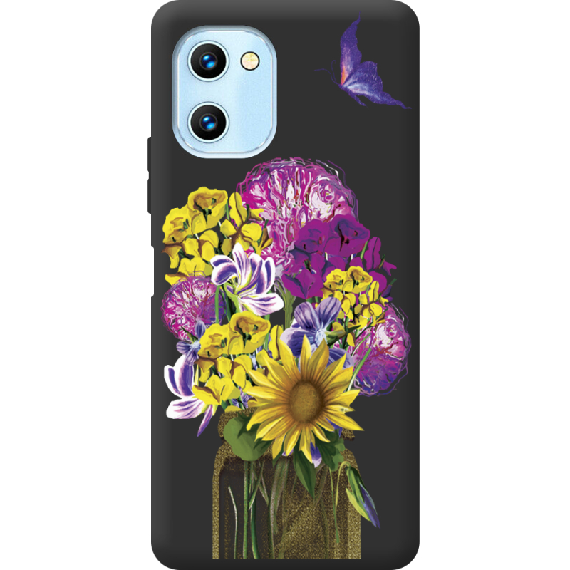 Прозрачный чехол BoxFace Umidigi C1 Max My Bouquet