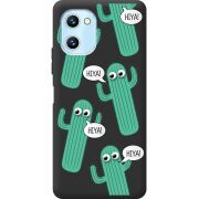 Прозрачный чехол BoxFace Umidigi C1 с 3D-глазками HIYA