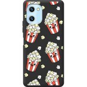 Прозрачный чехол BoxFace Umidigi C1 с 3D-глазками Popcorn