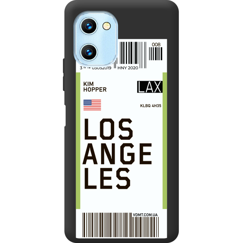 Прозрачный чехол BoxFace Umidigi C1 Ticket Los Angeles
