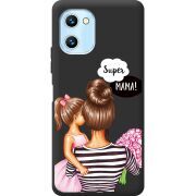 Прозрачный чехол BoxFace Umidigi C1 Super Mama and Daughter