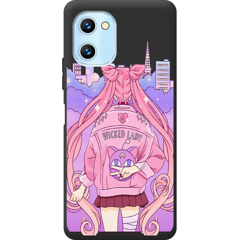 Прозрачный чехол BoxFace Umidigi C1 Wiked Lady