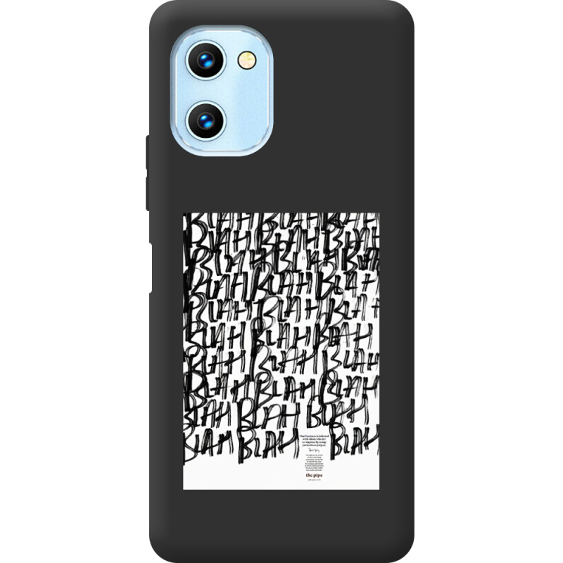 Прозрачный чехол BoxFace Umidigi C1 Blah Blah