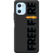 Прозрачный чехол BoxFace Umidigi C1 Free Fire Black Logo