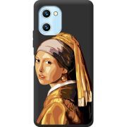 Прозрачный чехол BoxFace Umidigi C1 Девушка с жемчужной серёжкой