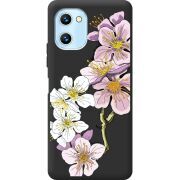 Прозрачный чехол BoxFace Umidigi C1 Cherry Blossom