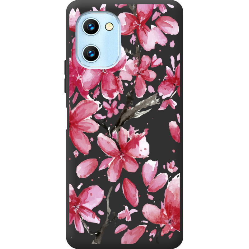 Прозрачный чехол BoxFace Umidigi C1 Pink Magnolia