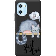 Прозрачный чехол BoxFace Umidigi C1 Just Love