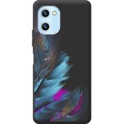 Прозрачный чехол BoxFace Umidigi C1 Feathers