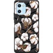 Прозрачный чехол BoxFace Umidigi C1 Cotton flowers