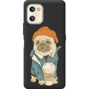Прозрачный чехол BoxFace Umidigi F3 SE Dog Coffeeman
