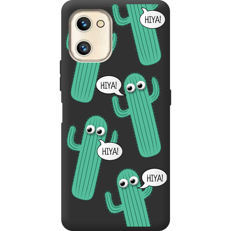 Прозрачный чехол BoxFace Umidigi F3 SE с 3D-глазками HIYA