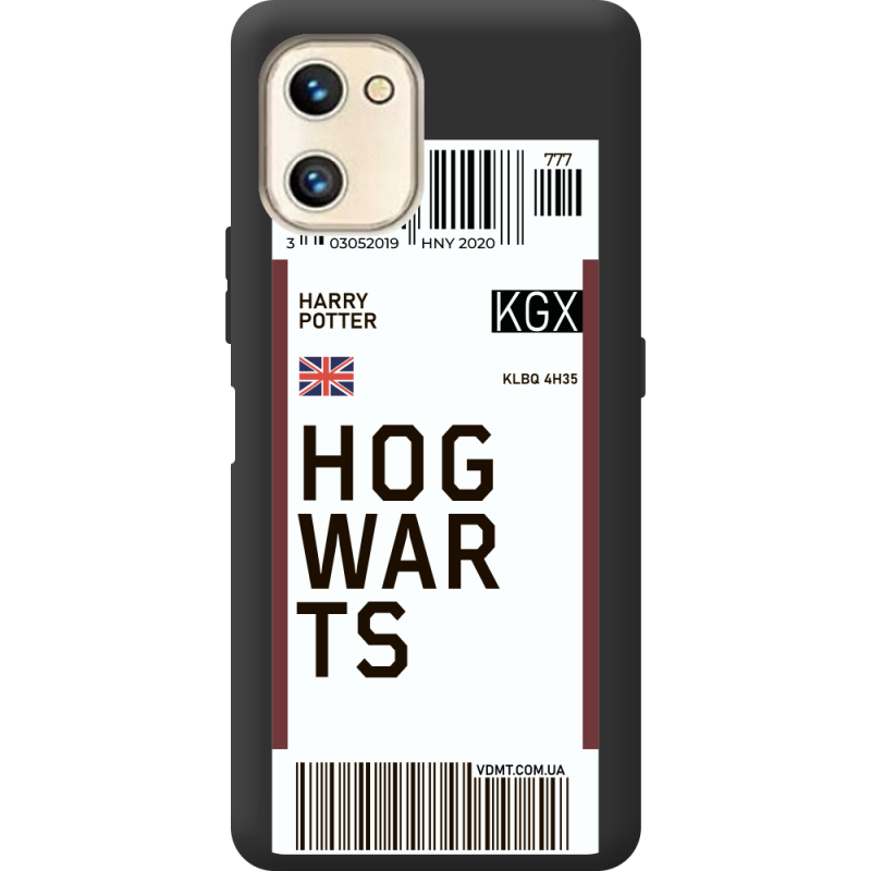 Прозрачный чехол BoxFace Umidigi F3 SE Ticket Hogwarts
