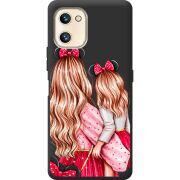 Прозрачный чехол BoxFace Umidigi F3 SE Mouse Girls