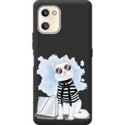 Прозрачный чехол BoxFace Umidigi F3 SE Cat Style