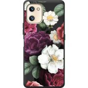 Прозрачный чехол BoxFace Umidigi F3 SE Floral Dark Dreams