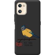 Прозрачный чехол BoxFace Umidigi F3 SE Синиця і калина