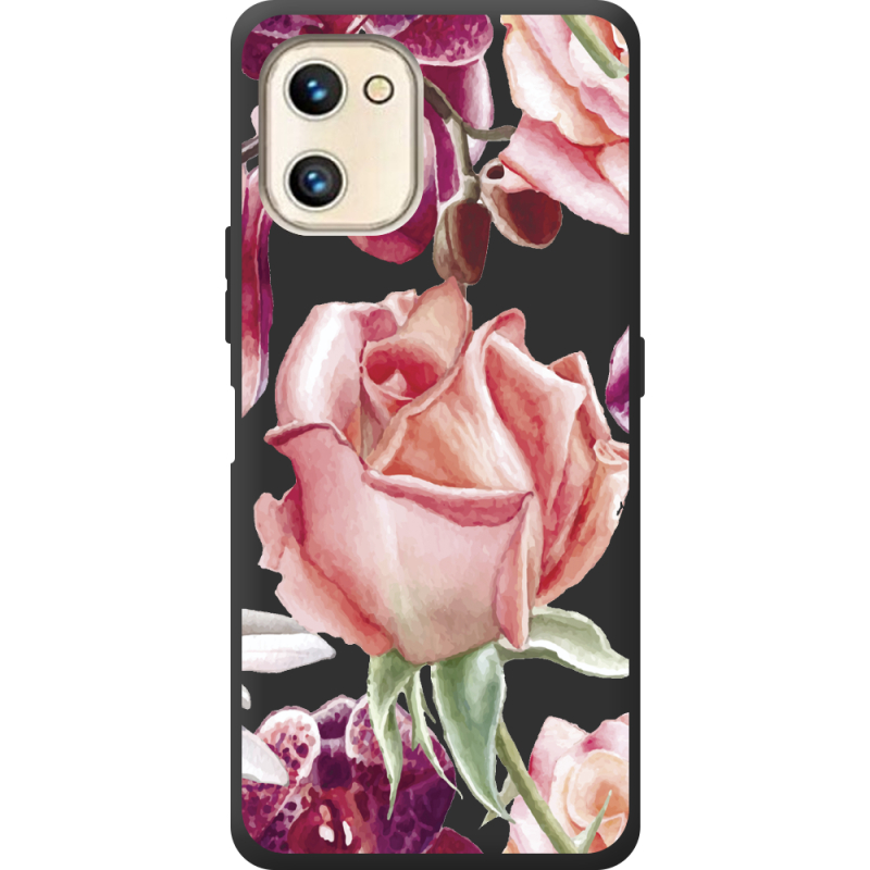 Прозрачный чехол BoxFace Umidigi F3 SE Rose