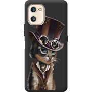 Прозрачный чехол BoxFace Umidigi F3 SE Steampunk Cat
