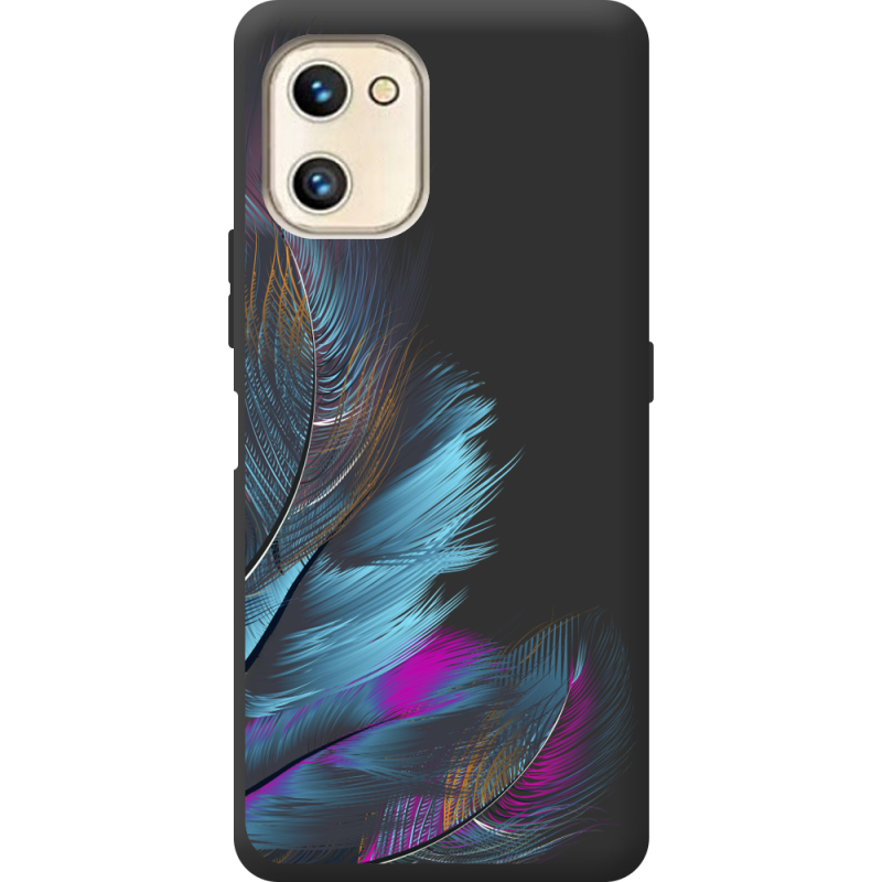 Прозрачный чехол BoxFace Umidigi F3 SE Feathers