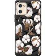 Прозрачный чехол BoxFace Umidigi F3 SE Cotton flowers