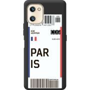 Прозрачный чехол BoxFace Umidigi F3S Ticket Paris