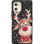 Прозрачный чехол BoxFace Umidigi F3S Winter Deer