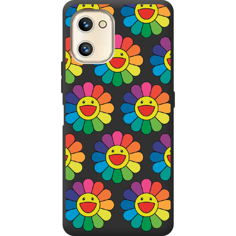 Прозрачный чехол BoxFace Umidigi F3S Hippie Flowers