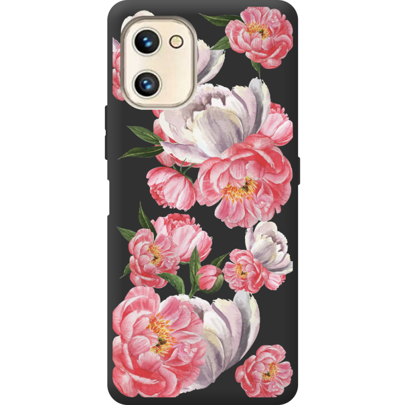 Прозрачный чехол BoxFace Umidigi F3S Peony Watercolor Style