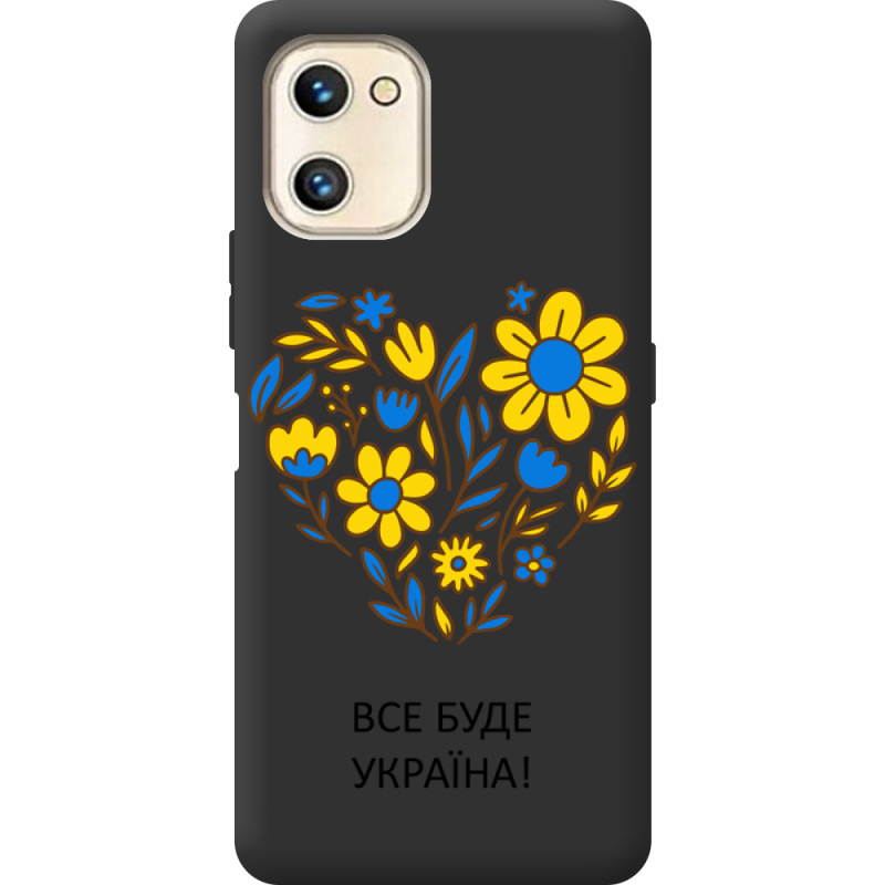 Прозрачный чехол BoxFace Umidigi F3S Все буде Україна