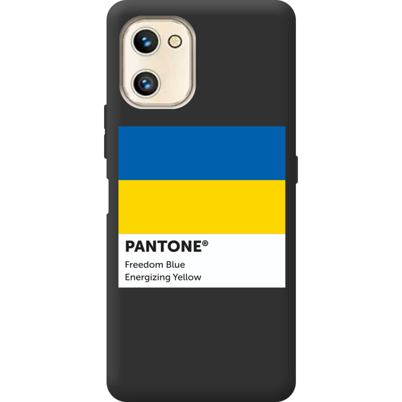 Прозрачный чехол BoxFace Umidigi F3S Pantone вільний синій