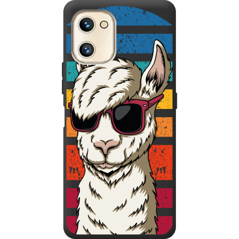 Прозрачный чехол BoxFace Umidigi F3S Стильна Лама