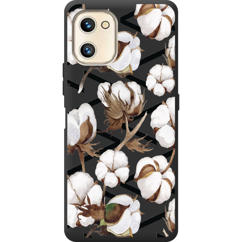 Прозрачный чехол BoxFace Umidigi F3S Cotton flowers