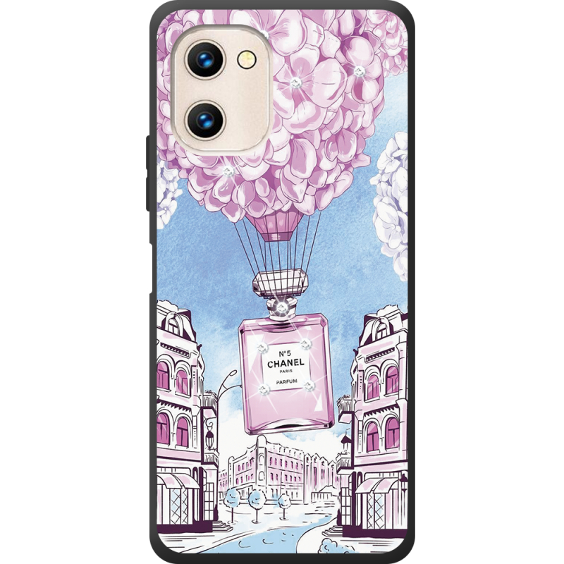 Чехол со стразами Umidigi G1 Max Perfume bottle