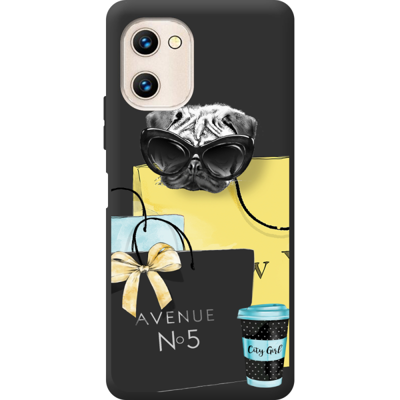 Прозрачный чехол BoxFace Umidigi G1 Max Fashion Pug