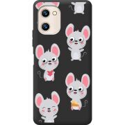 Прозрачный чехол BoxFace Umidigi G1 Max с 3D-глазками Mouse