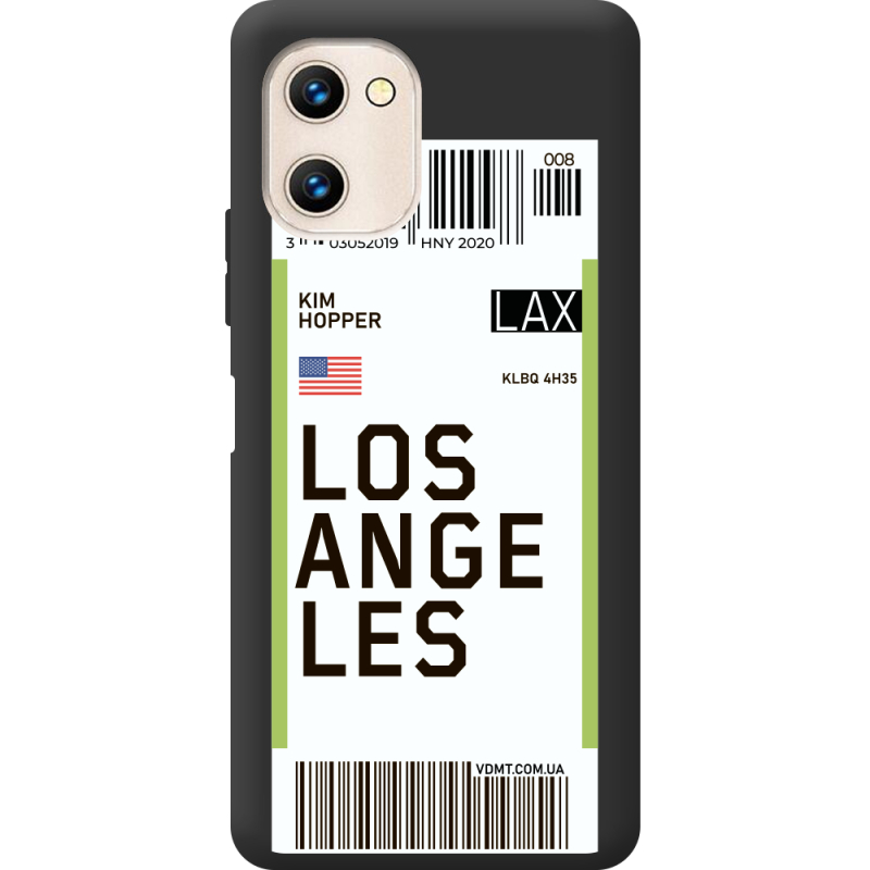 Прозрачный чехол BoxFace Umidigi G1 Max Ticket Los Angeles