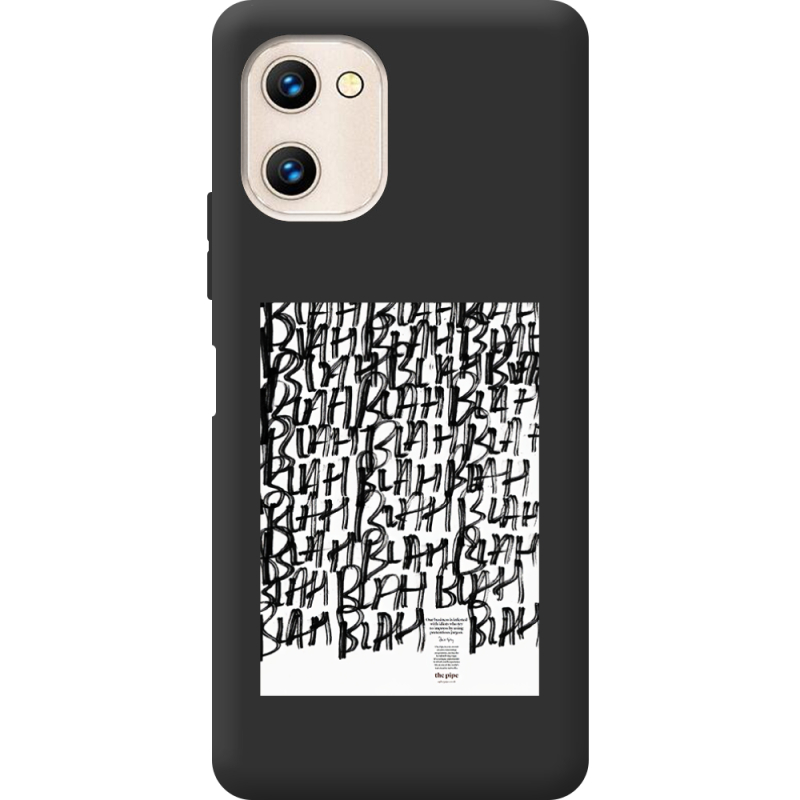 Прозрачный чехол BoxFace Umidigi G1 Max Blah Blah