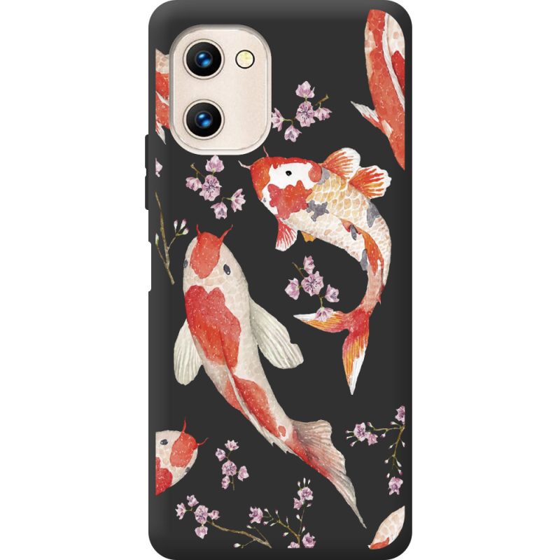 Прозрачный чехол BoxFace Umidigi G1 Max Japanese Koi Fish