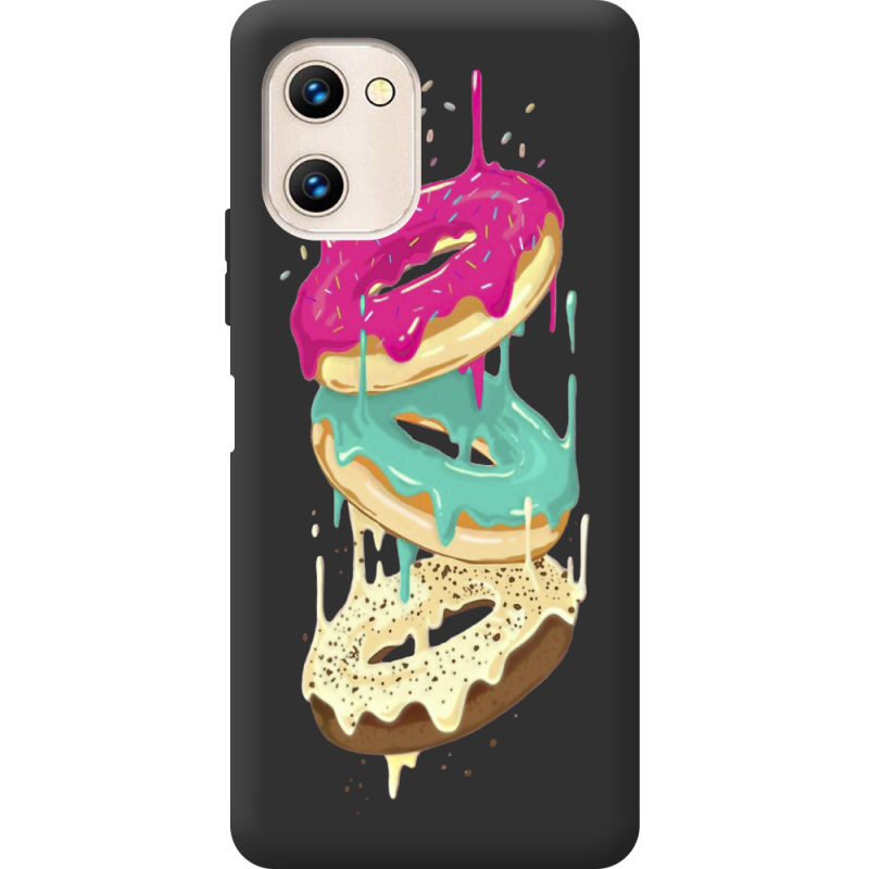 Прозрачный чехол BoxFace Umidigi G1 Max Donuts